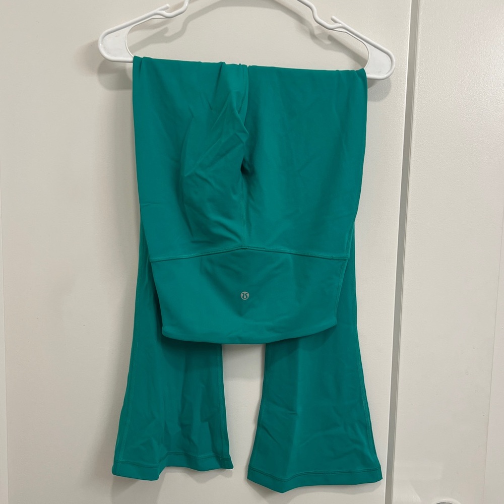 Lululemon Align Mini Flare Pants Maldives Green